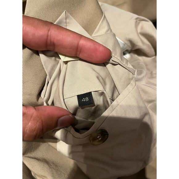 Jaspal Man - Modern Fit Cotton Blazer / 38R / khaki - Picture 8 of 8